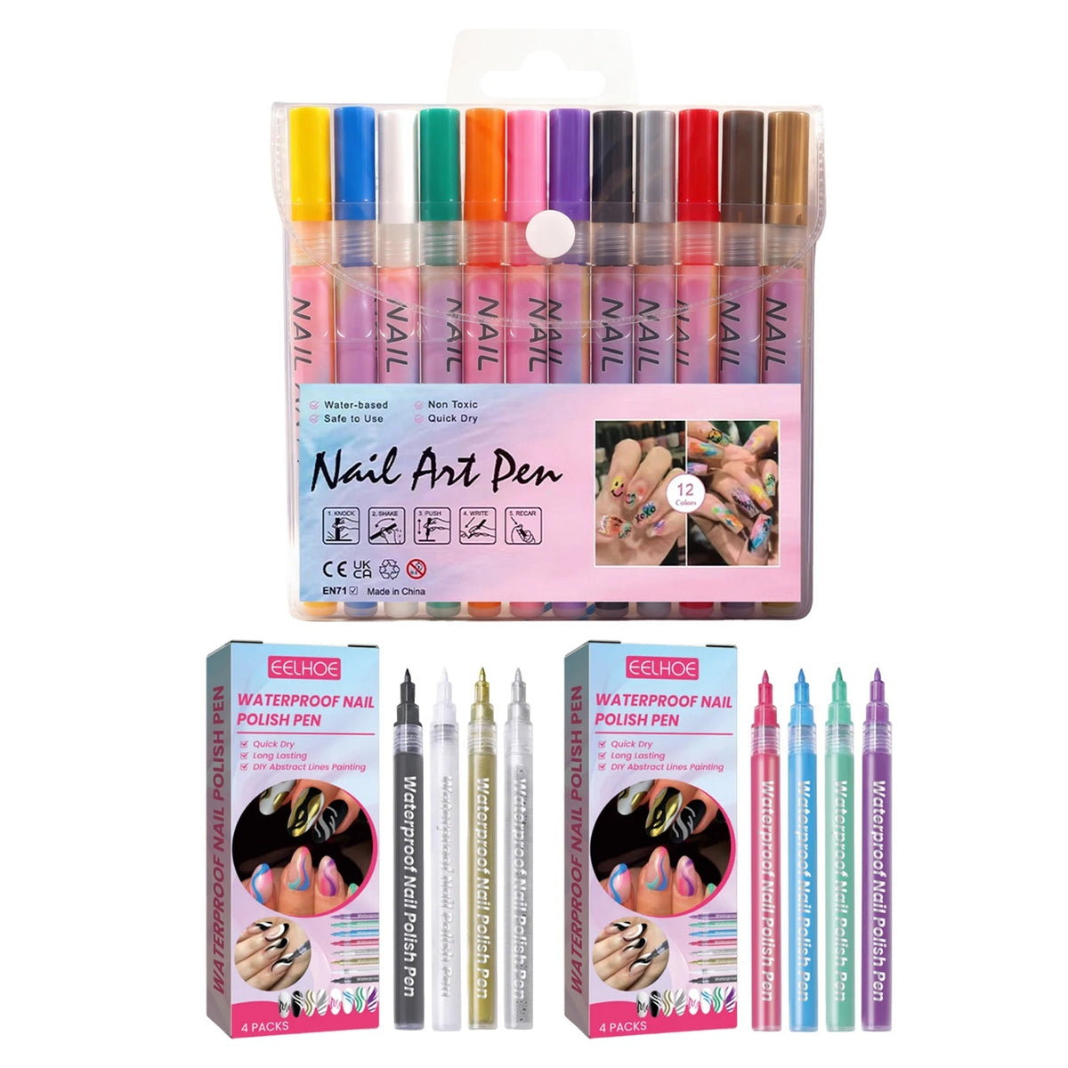 Waterproof Nail Art Pen