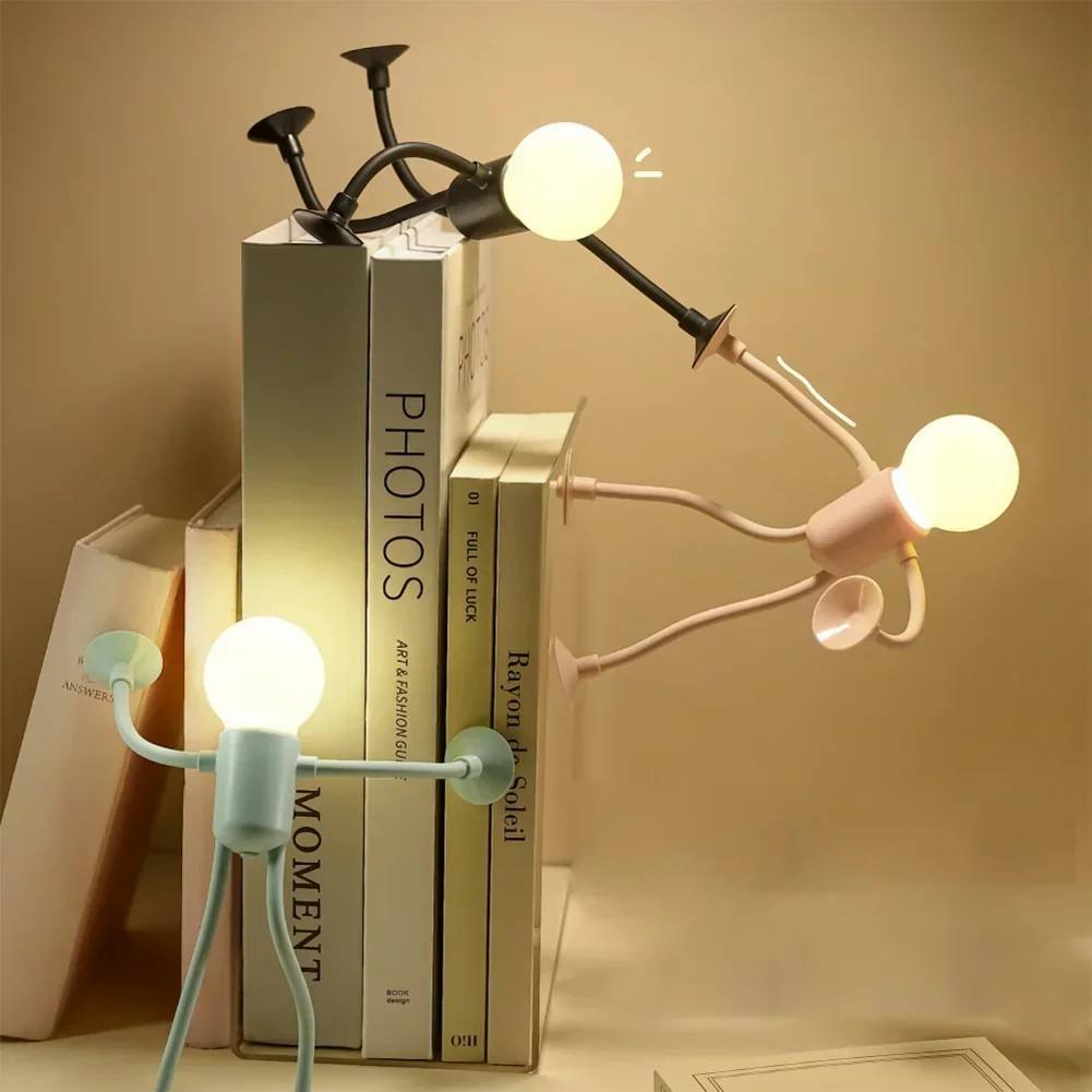 💡 Creative Climbing Man LED Wall Lamp