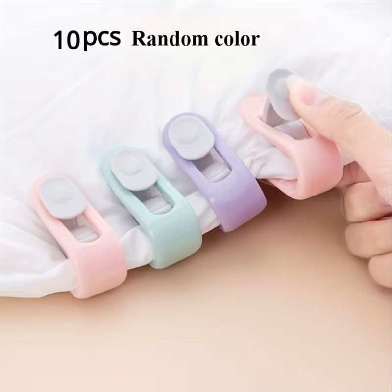 Non Slip Holders for bedsheets, curtains