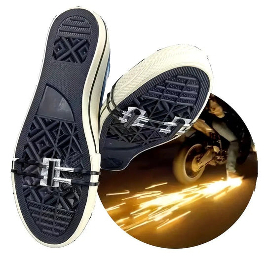 Motorcycle Shoe Spark Plates 🔥🏍️ ( Premium Sparks )