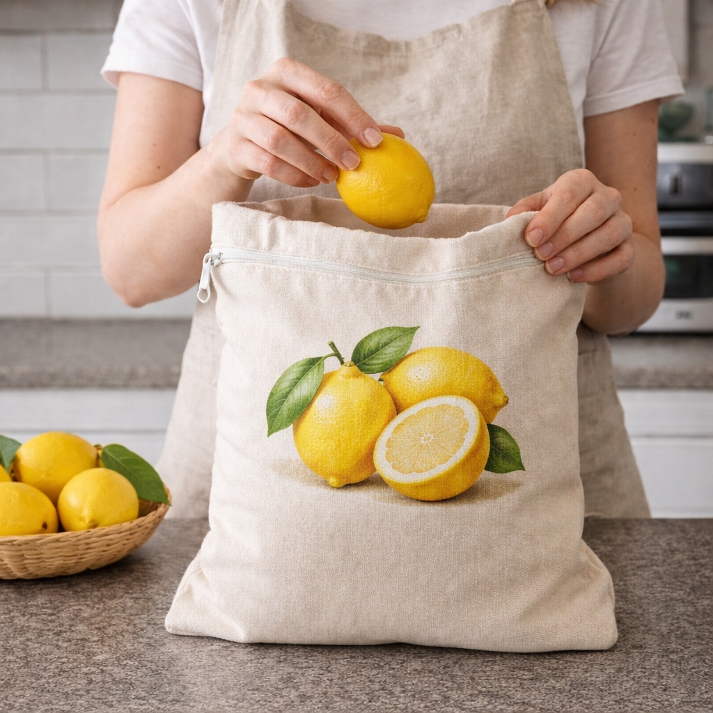 Reusable Anti Fungal  Grocery Storage Bag