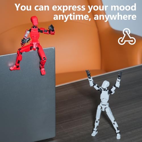 Robot Action Figure 3D Printed Toy