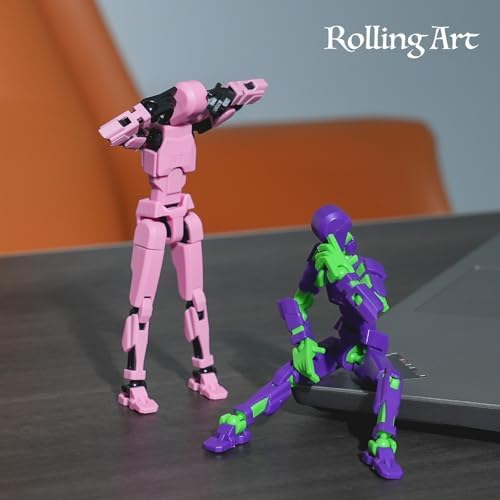Robot Action Figure 3D Printed Toy