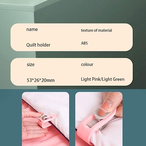 Non Slip Holders for bedsheets, curtains