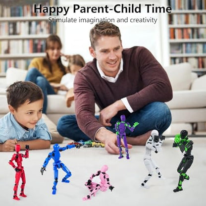 Robot Action Figure 3D Printed Toy