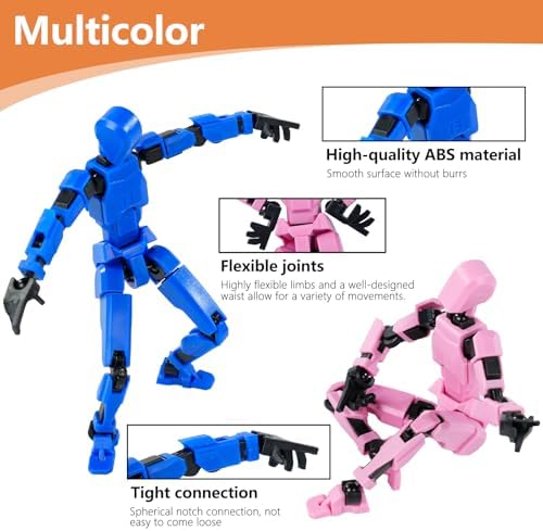 Robot Action Figure 3D Printed Toy
