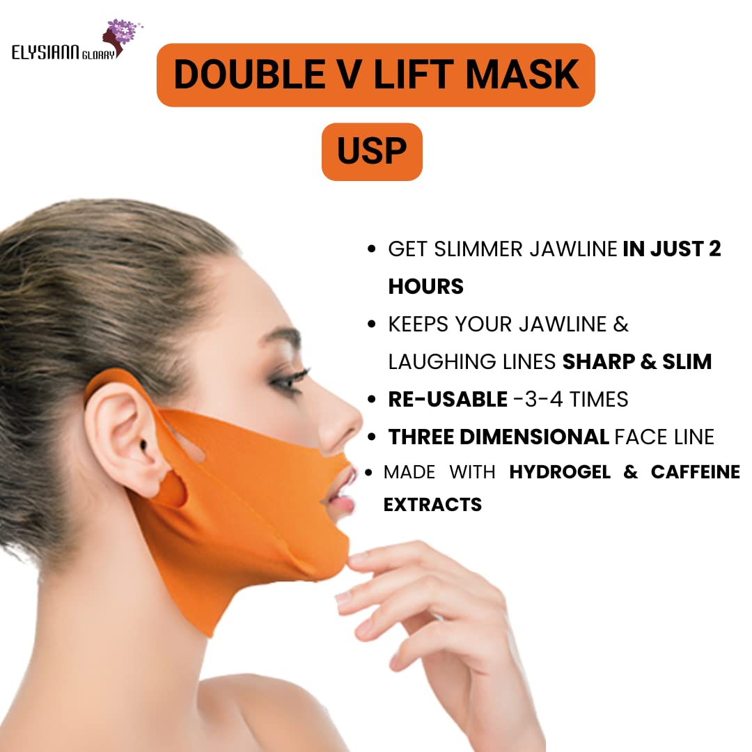 V-Line Face Lifting Reusable Mask - Define Jawline, Fat & Reduce Double Chin