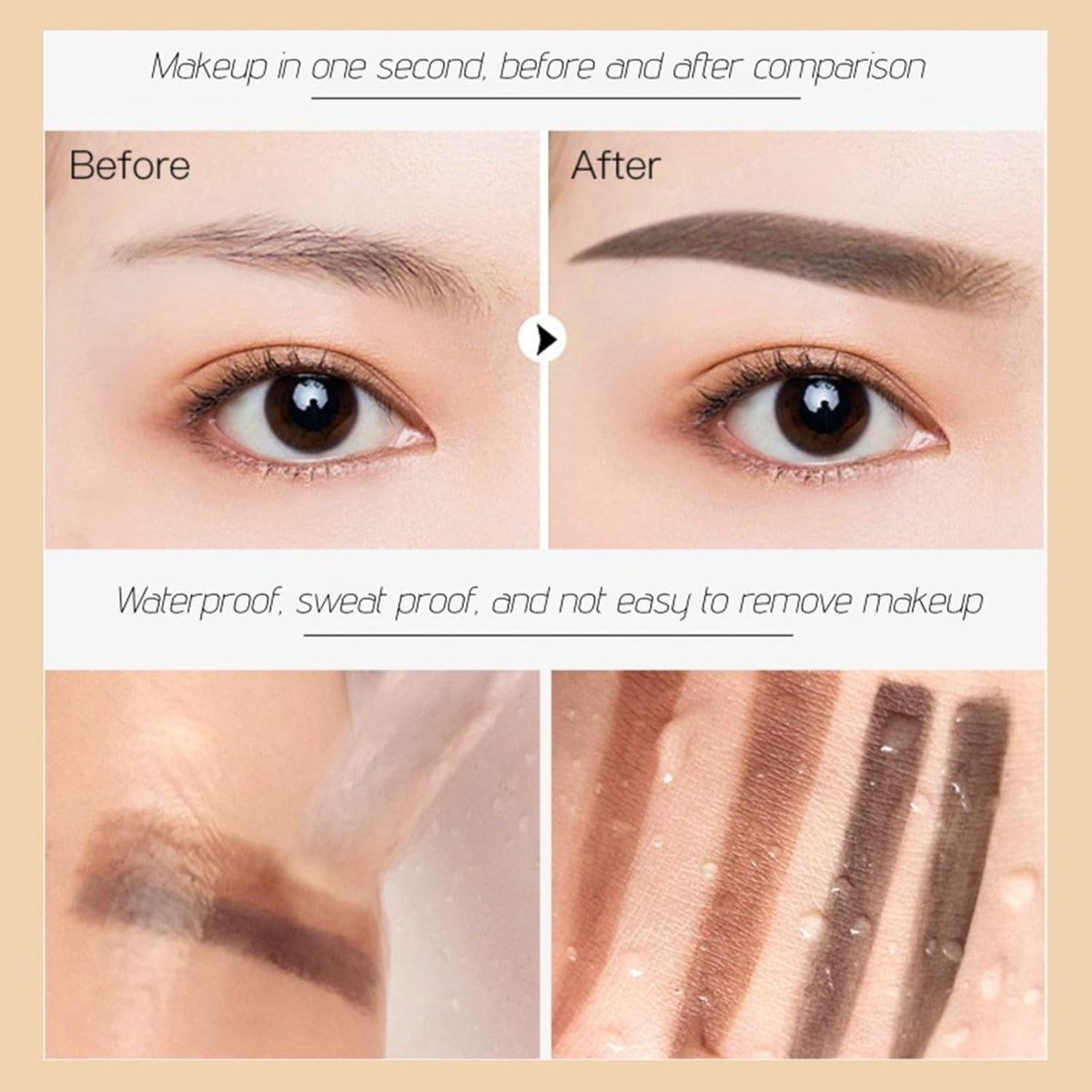 Instant Sponge Eyebrow Powder Stamp