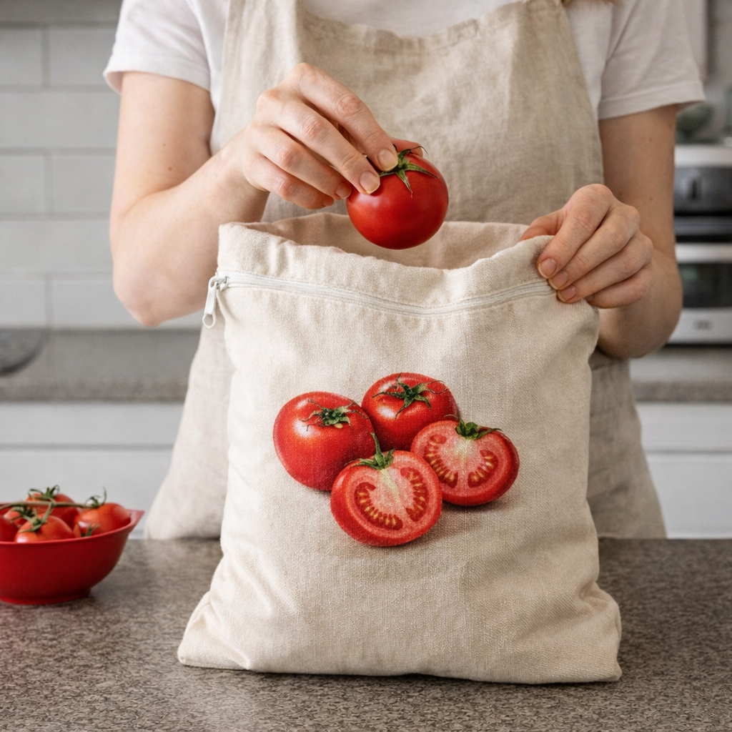 Reusable Anti Fungal  Grocery Storage Bag