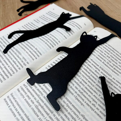 🐱📖 Cat Silhouette Bookmarks – Fun &amp; Functional Reading Companions!