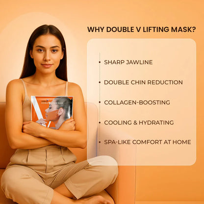 V-Line Face Lifting Reusable Mask - Define Jawline, Fat & Reduce Double Chin