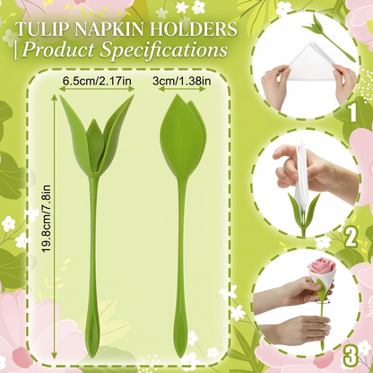 Elegant Tulip Napkin Holder For Tables
