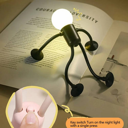💡 Creative Climbing Man LED Wall Lamp