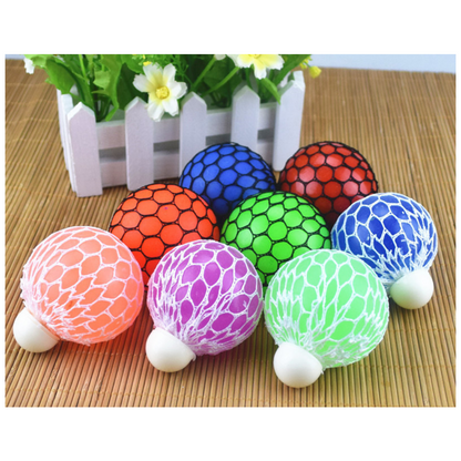 🌈 Colorful Mesh Stress Relief Ball