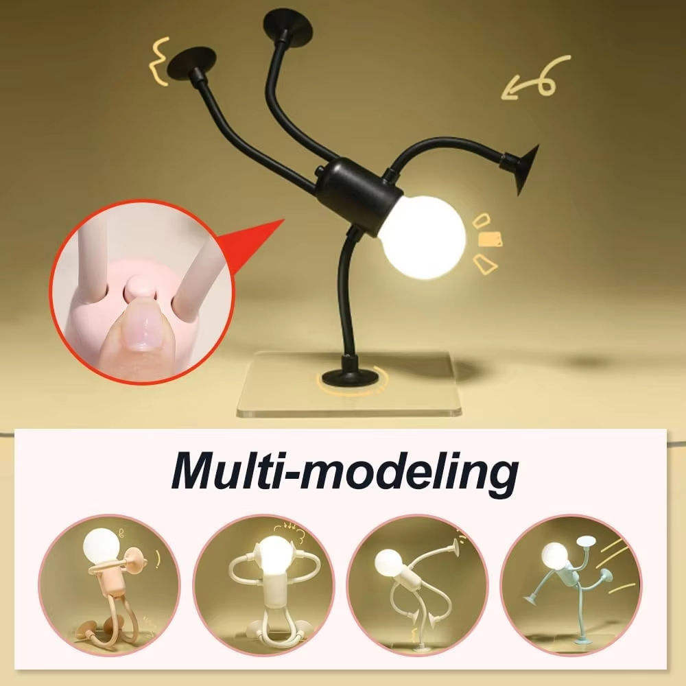 💡 Creative Climbing Man LED Wall Lamp