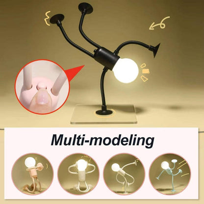 💡 Creative Climbing Man LED Wall Lamp
