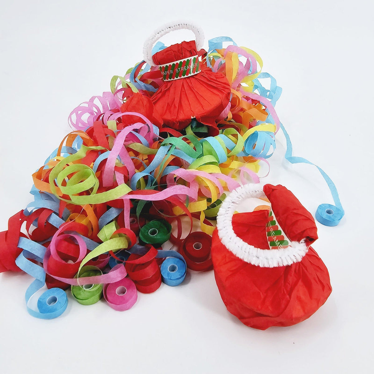 🎉 Colorful Party Streamer Popper Bombs
