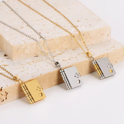 📖✨ My Little Star Memory Book Necklace