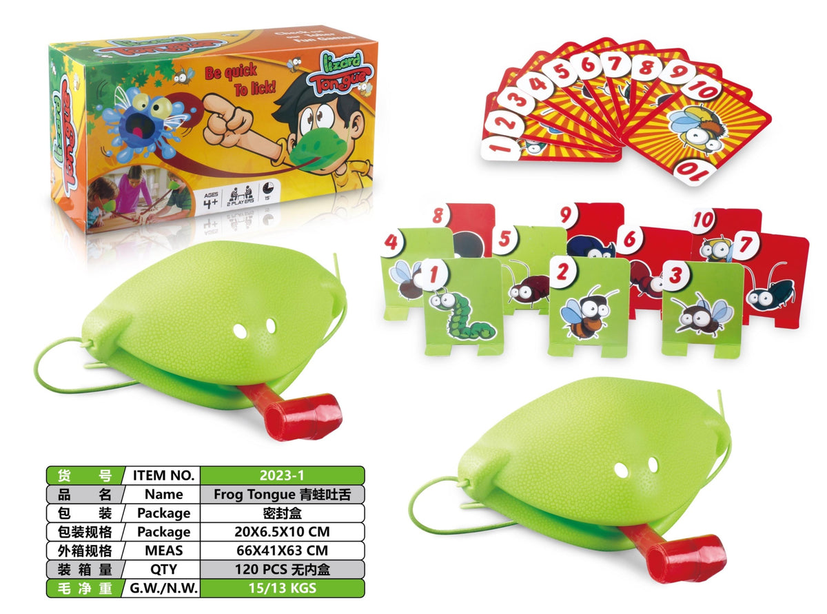 🐸 Frog Tongue Board Game – Fun Interactive Family Party Game