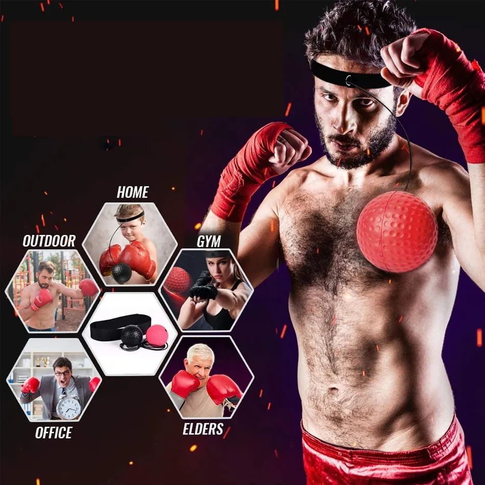 🥊 Boxing Reflex Training Ball Set
