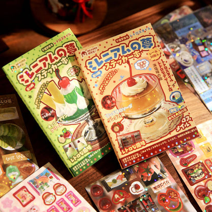 🌸 Cute Japanese Pinterest Style Stickers Book ✨