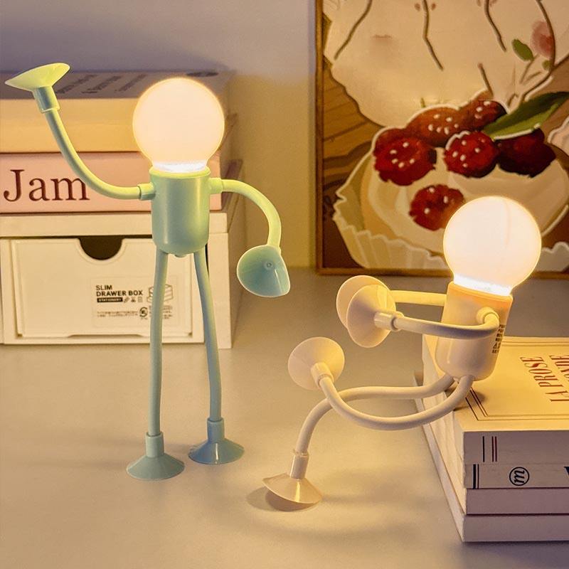 💡 Creative Climbing Man LED Wall Lamp