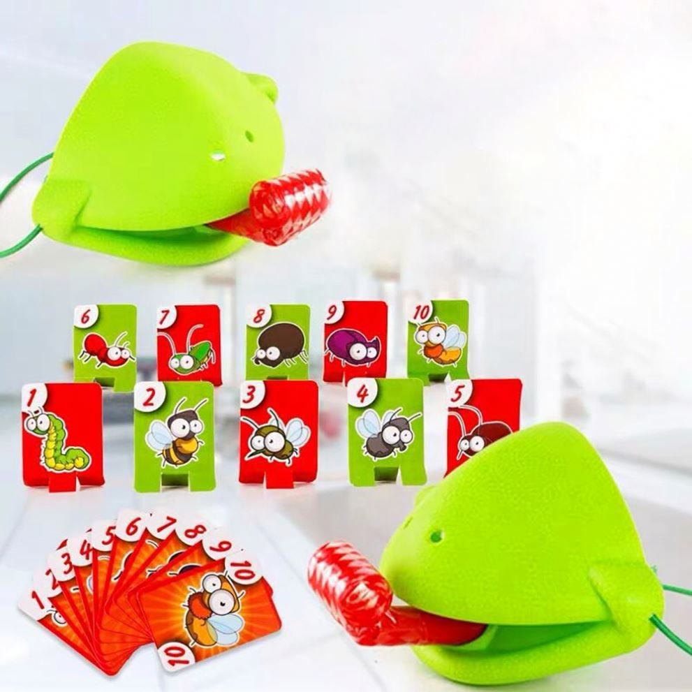 🐸 Frog Tongue Board Game – Fun Interactive Family Party Game