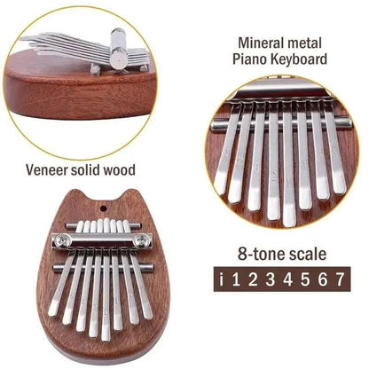 🎵 8 Key Exquisite Finger Thumb Piano