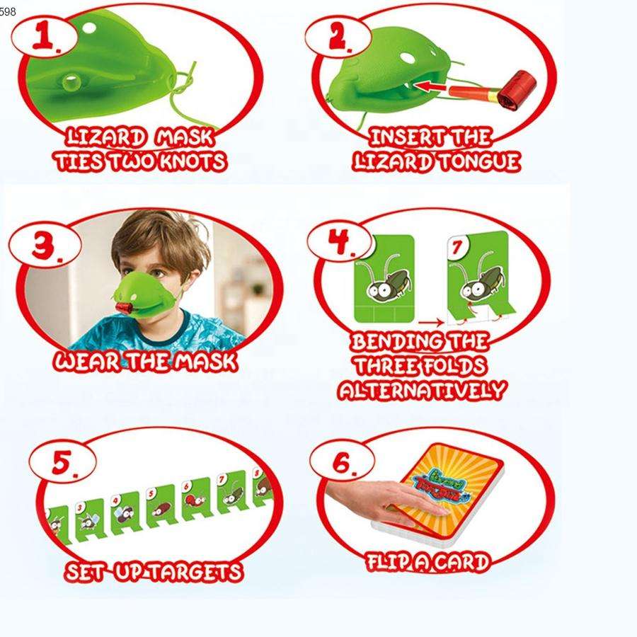 🐸 Frog Tongue Board Game – Fun Interactive Family Party Game