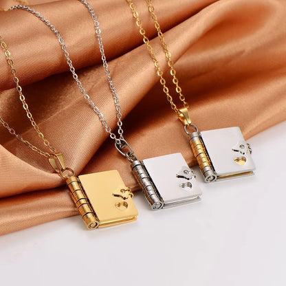 📖✨ My Little Star Memory Book Necklace