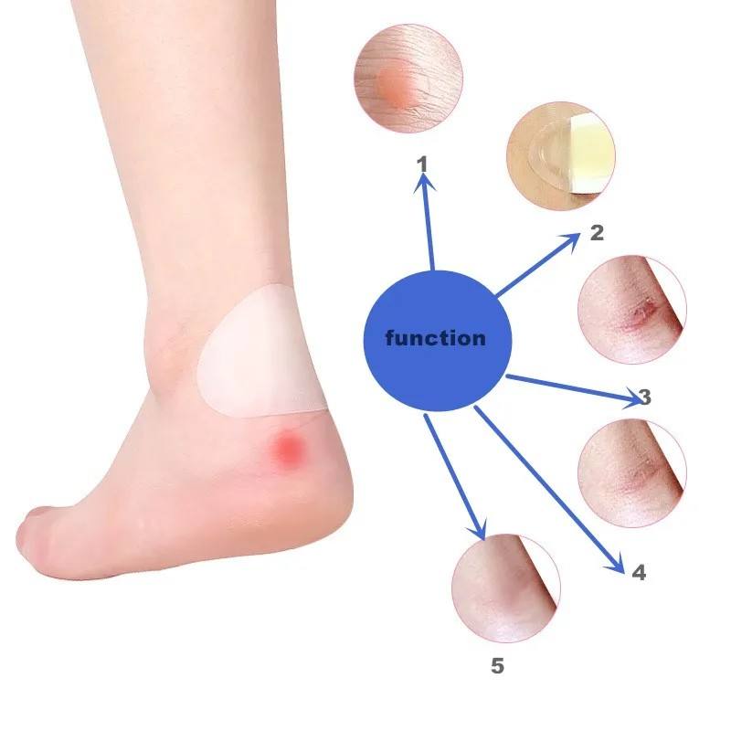 🦶 Hydrocolloid Heel Blister Patch