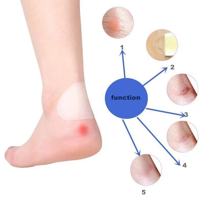 🦶 Hydrocolloid Heel Blister Patch
