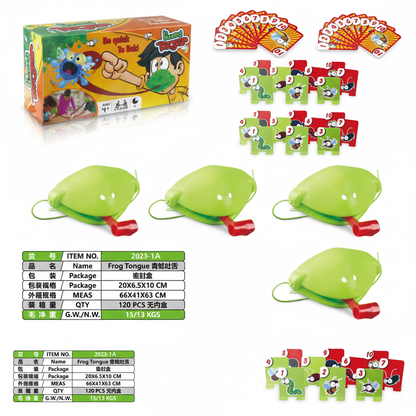 🐸 Frog Tongue Board Game – Fun Interactive Family Party Game
