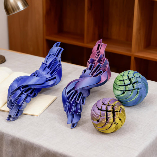 🌀 Slime Ball Fidget Toy – Transforming Stress Relief Desk Toy
