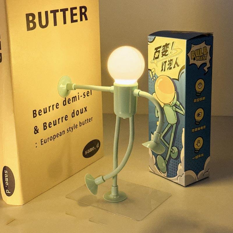 💡 Creative Climbing Man LED Wall Lamp