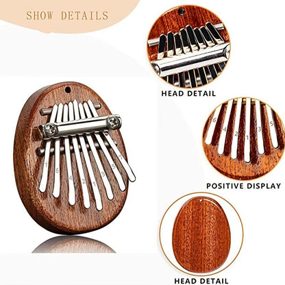 🎵 8 Key Exquisite Finger Thumb Piano