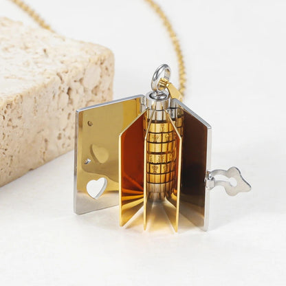 📖✨ My Little Star Memory Book Necklace