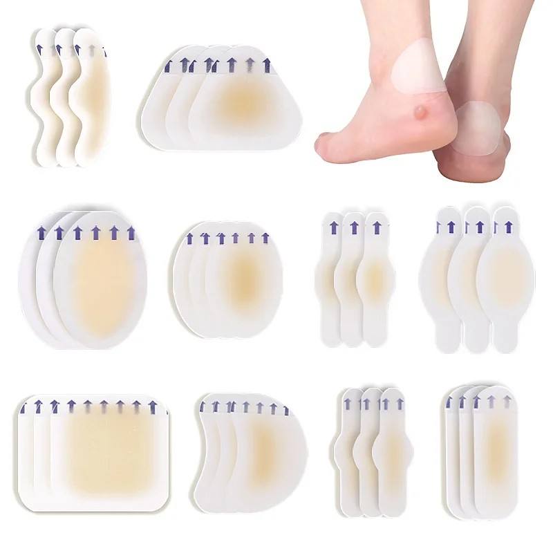 🦶 Hydrocolloid Heel Blister Patch