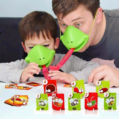 🐸 Frog Tongue Board Game – Fun Interactive Family Party Game