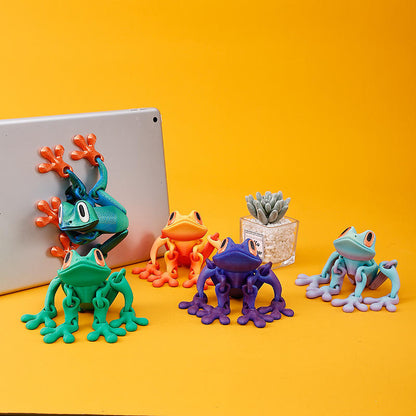 🐸3D Printed Magnet Frog Toy✨