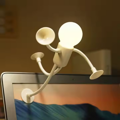 💡 Creative Climbing Man LED Wall Lamp