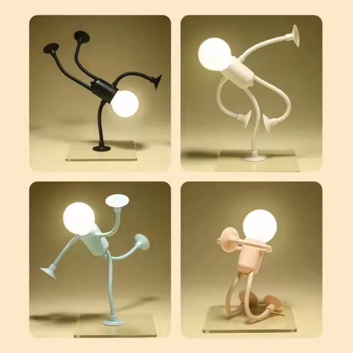 💡 Creative Climbing Man LED Wall Lamp