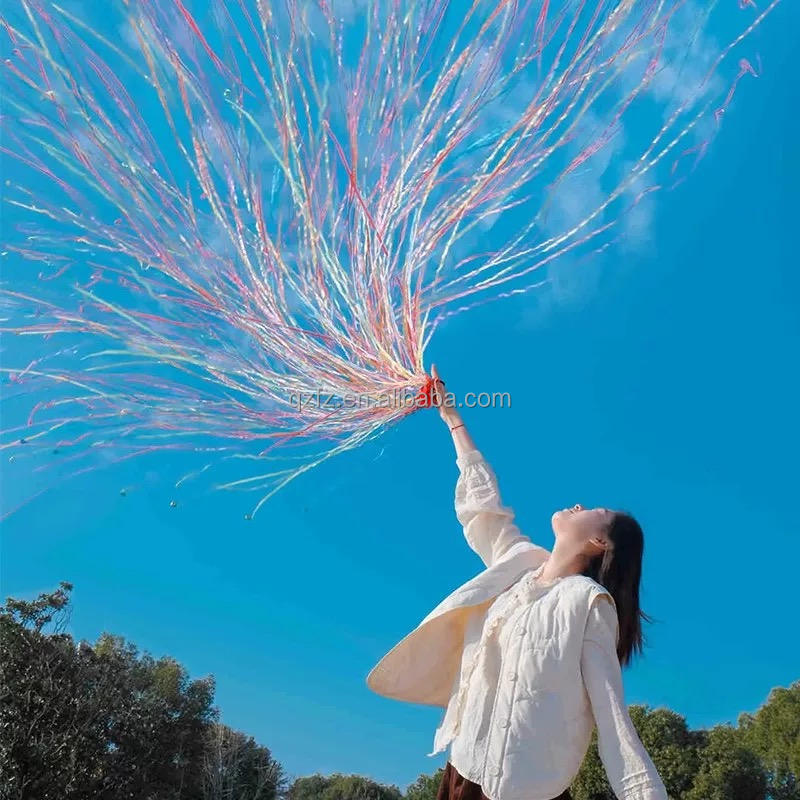 🎉 Colorful Party Streamer Popper Bombs