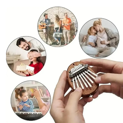 🎵 8 Key Exquisite Finger Thumb Piano