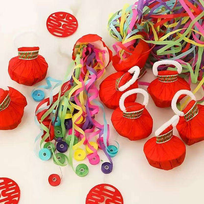🎉 Colorful Party Streamer Popper Bombs