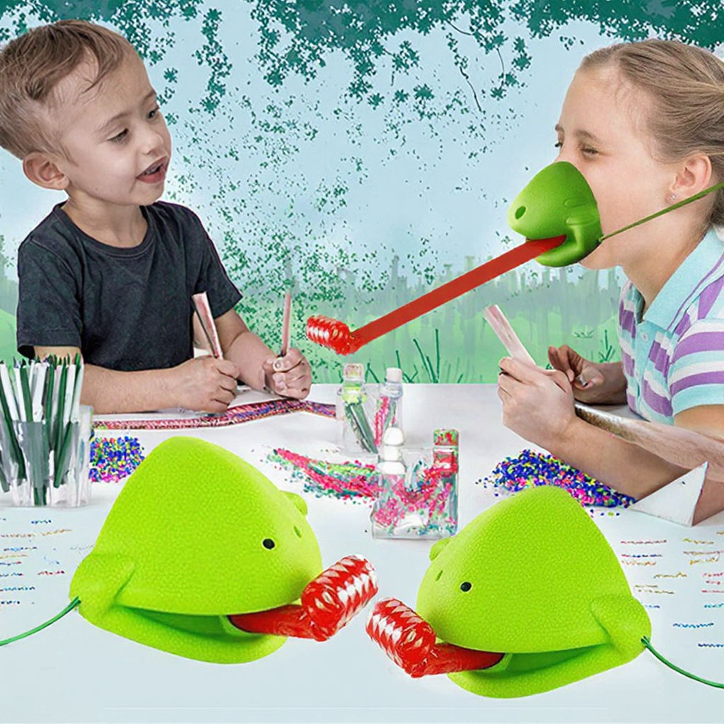 🐸 Frog Tongue Board Game – Fun Interactive Family Party Game