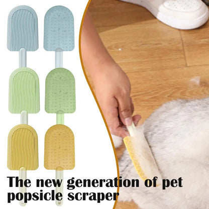 Cat Grooming Brush ( popsicle scrapper )🐱✨