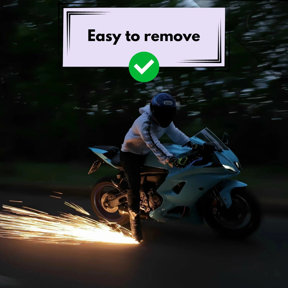 Motorcycle Shoe Spark Plates 🔥🏍️ ( Premium Sparks )
